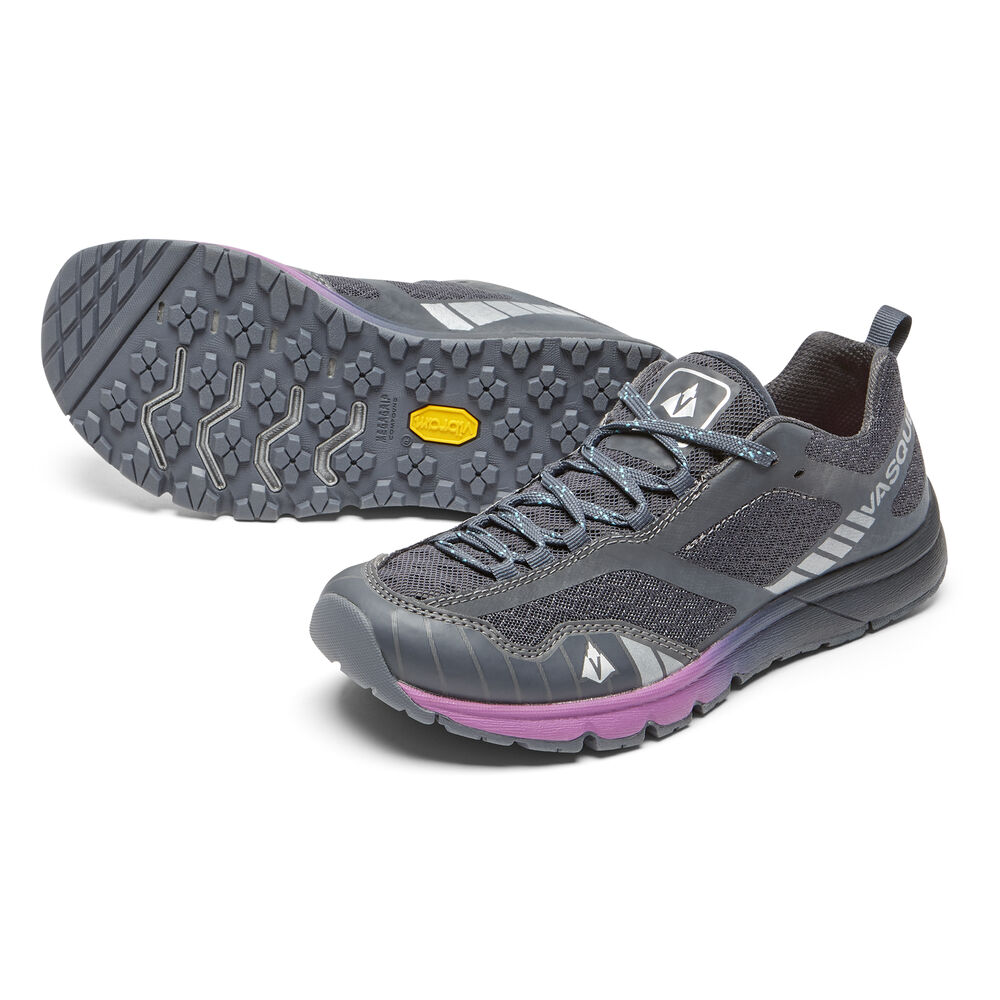 Vibram Sole Vasque Vertical Velocity Mens Running Shoes Deep Grey Australia (MOU524687)